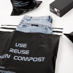 50 packs Medium Size Compostable Mailer/Compostable Satchel/Biodegradable Mailer